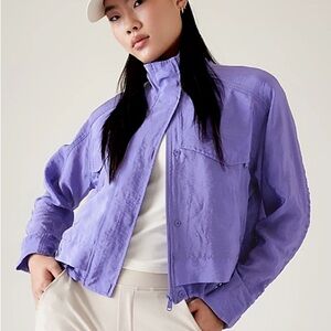 Athleta arrival Purple Jacket M